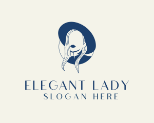 Fashion Woman Model logo design