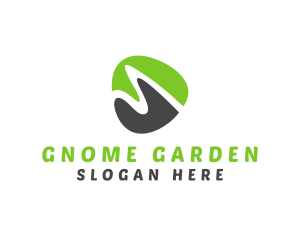 Leaf Eco Gardening logo design