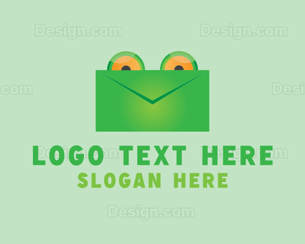 Frog Mail Envelope Logo