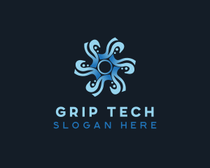 Cyber Tech Software logo design