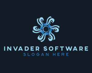 Cyber Tech Software logo design