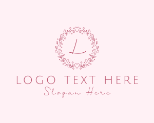 Floral Wreath Wedding Planner logo