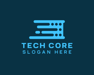 Tech Data Servers logo design