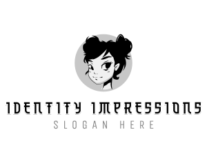 Female Manga Character logo