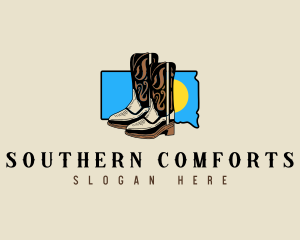South Dakota Cowboy Boots logo