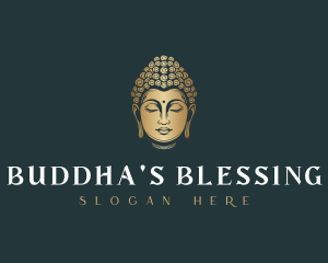 Zen Buddha Head logo