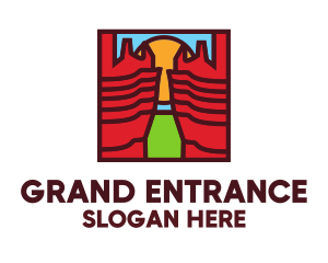 Grand Canyon Landmark  logo design