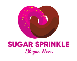 Interlocked Sweet Donuts logo