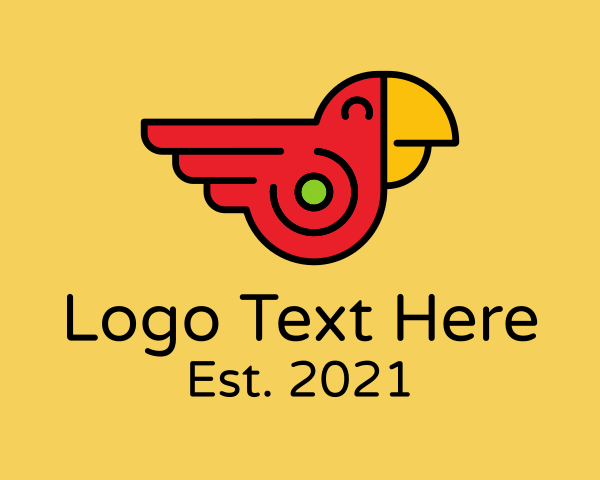 Tropical Bird logo example 4