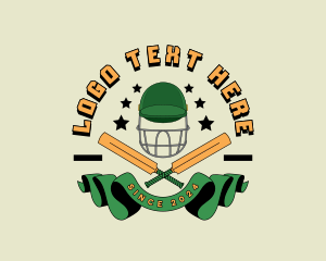 Cricket Helmet Varsity logo