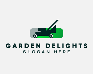 Gardening Lawn Mower  logo design