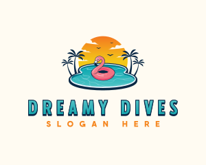 Flamingo Pool Resort logo