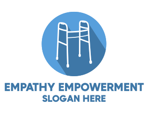 Therapy Walking Frame logo design