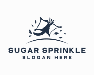 Simple Sugar Glider Animal logo design