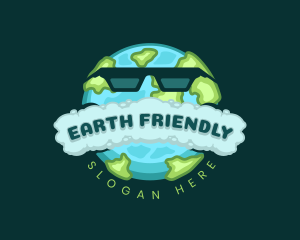 Planet Earth Sunglasses logo design