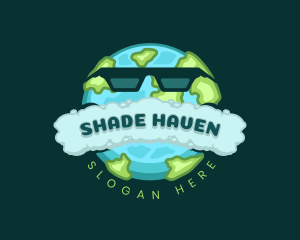 Planet Earth Sunglasses logo design