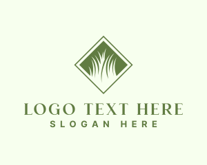 Green Garden Grass logo