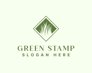 Green Garden Grass logo design