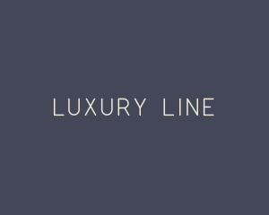 Thin Line Minimalist Business logo design