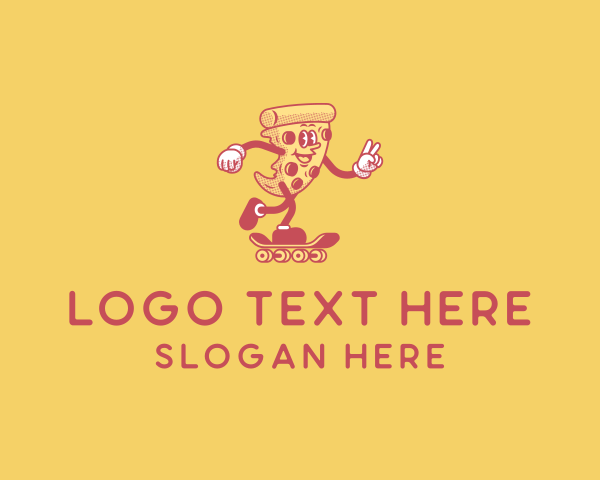 Pizza logo example 1