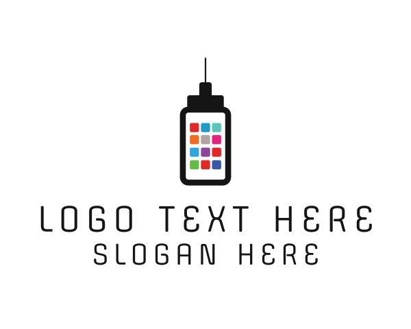 Cell Phone logo example 1