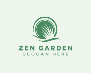 Grass Lawn Garden logo design