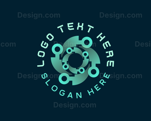 AI Tech Circuit Design Logo
