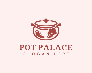 Chinese Hot Pot Dining logo design