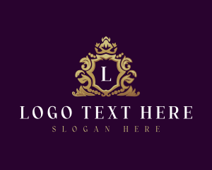 Elegant Royal Shield logo