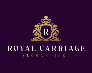 Elegant Royal Shield logo design