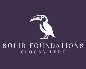 Toucan Bird Wildlife Logo