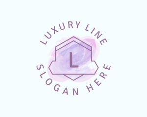 Luxury Beauty Watercolor logo design