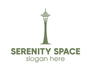 Seattle Space Needle logo design