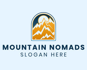 Sunset Mountain Summit logo design