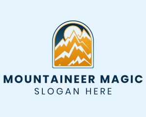 Sunset Mountain Summit logo design