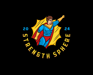 Superhero Strength Power logo