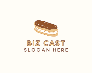 Chocolate Eclair Sweet Pastry logo