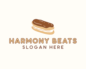 Chocolate Eclair Sweet Pastry logo