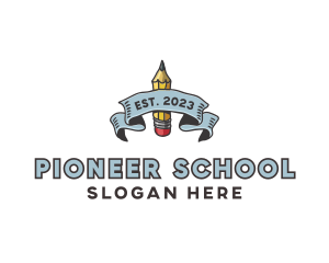 Art School Pencil logo