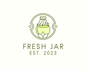 Herbal Kombucha Drink logo design