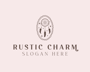 Bohemian Dreamcatcher Charm logo