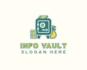 Money Vault Coin logo design