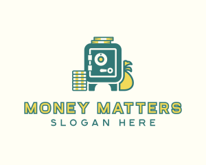 Money Vault Coin logo design