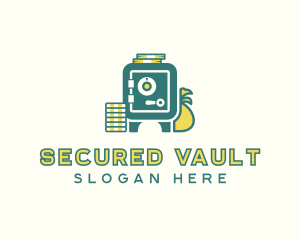 Money Vault Coin logo design