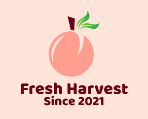 Peach Fruit Stall  logo