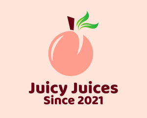 Peach Fruit Stall  logo
