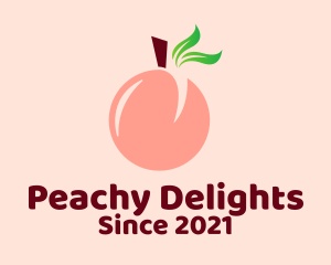 Peach Fruit Stall  logo