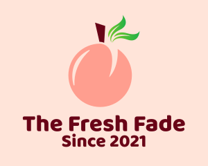 Peach Fruit Stall  logo design