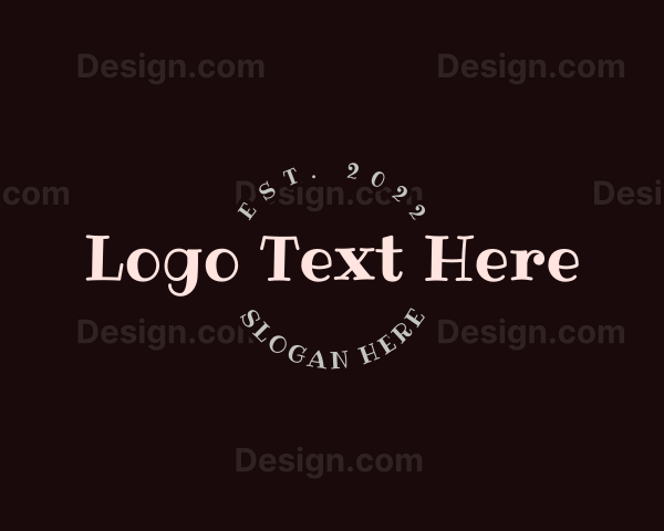 Modern Restaurant Wordmark Logo