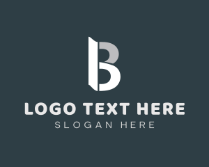 Professional Business Letter B Logo